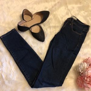 Abercrombie & Fitch Super Skinny Dark Wash Jeans
